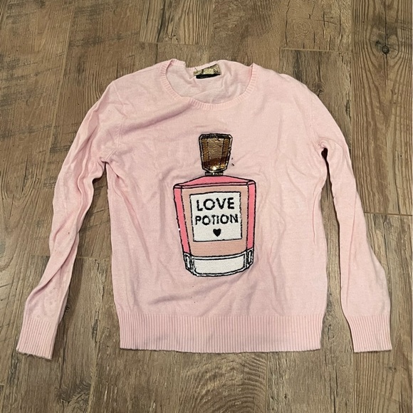 Wildfox Woman’s Pink Sweater Size Extra Small - Picture 1 of 4